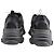 Everyday Sneakers Triple S di Balenciaga in poliestere nero - vista 3