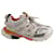Day Balenciaga Track Sneakers aus weiß-orangefarbenem Polyurethan Kunststoff  ref.1057589