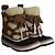 Chloé Botas de caminhada Chloe X Sorel em camurça marrom e couro de bezerro - vista 4