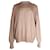 Maglione Loewe Anagram lavorato a maglia in lana rosa pastello  ref.1057618