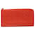 Portafoglio lungo con cerniera ripetuta in rilievo Loewe in pelle rossa Rosso  ref.1057626
