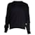 Hermès Hermes H Intarsia Knit Sweater in Navy Blue Wool  ref.1057639