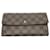 Louis Vuitton Portefeuille Sarah Brown Cloth  ref.1057725
