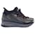 Woolrich zapatillas deportivas de lana Negro Cuero  ref.1057738