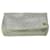LOUIS VUITTON Monogram Lime Light Clutch PM Clutch Bag Silver M95576 auth 53400 Silvery Cloth  ref.1057904
