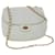 Bolsa de ombro com corrente acolchoada BALLY Couro Branco Auth bs7943  ref.1057924