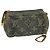 LOUIS VUITTON Monogramm Denim Trousse Speedy PM Beutel Blau M.95082 LV Auth bs7796