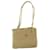 PRADA Chain Shoulder Bag Nylon Beige Auth bs8098  ref.1057960