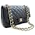 CHANEL Classic Large 11" Chain Shoulder Bag W Flap Black Caviar Leather  ref.1057973