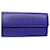 LOUIS VUITTON Epi Portefeiulle Sarah Long Wallet Purple Fig M6031G LV Auth 52544 Leather  ref.1058028