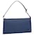 LOUIS VUITTON Epi Pochette Accessoires Tasche Blau M52985 LV Auth 52608 Leder  ref.1058032