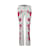 Dolce & Gabbana Pantalones florales adornados Blanco Algodón  ref.1058065