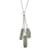 Tiffany & Co 1837 Collar Triple Barra Plata Metal  ref.1058283