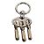 Hermès Charms Mors a Jouet Twilly Ring 603329S Silvery