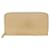 Louis Vuitton Zippy Wallet Beige Patent leather  ref.1058481