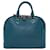 Louis Vuitton Alma Azul Couro  ref.1058493