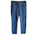 Chanel Pantalones Azul Algodón  ref.1058613