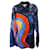 Marni Abstract Rainbow Button-up-Hemd aus mehrfarbiger Baumwolle  ref.1058642