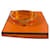 Hermès Esposas Naranja Chapado en oro  ref.1058801