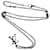 LOUIS VUITTON Adjustable Collier LV Upside Down Necklace Black M62683 auth 52449 Metal  ref.1058984