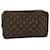 Louis Vuitton Monogram Trousse Toilette 28 Clutch Bag M47522 LV Auth 51985 Cloth  ref.1059001