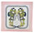 Hermès HERMES CARRE 90 BRIDES dE GALA Scarf Silk Pink White Auth bs8063  ref.1059042