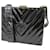 Chanel V-Stich Black Patent leather  ref.1059107