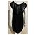 Schwarzes Spitzenkleid von Marchesa Notte - Ansicht 4