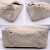 Louis Vuitton Bolso tote Artsy MM de cuero con monograma Empreinte blanco - vista 4