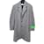 Off White OFF-WHITE  Coats T.fr 50 WOOL Grey  ref.1059327