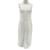 Autre Marque NON SIGNE / UNSIGNED  Dresses T.International S Polyester White  ref.1059351