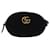 Gucci Marmont-Gürteltasche aus schwarzem Samt  ref.1059422