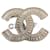 Chanel Pins & brooches Silver hardware Steel  ref.1059439