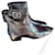 Yves Saint Laurent botas de tornozelo Preto Couro  ref.1059447