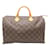Louis Vuitton Speedy 35 Brown Cloth  ref.1059601