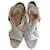 Christian Louboutin Sandals White Leather  ref.1059605