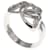 Tiffany & Co Open Heart Silvery Silver  ref.1059680