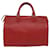Louis Vuitton Speedy 30 Rosso Pelle  ref.1059685