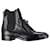 Gianvito Rossi Dresda Lace-Up Ankle Boots in Black calf leather Leather Pony-style calfskin  ref.1059764