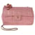 Chanel Chocolate bar Pink Leather  ref.1060024