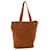 PRADA Tote Bag Nylon Brown Orange Auth bs8130  ref.1060058