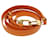 LOUIS VUITTON Epi Adjustable Shoulder Strap 37""-44.1"" Mandarin LV Auth 52455 Orange Leather  ref.1060141