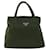 PRADA Hand Bag Nylon Khaki Auth bs8191  ref.1060146