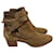 SAINT LAURENT  Ankle boots T.eu 37 Suede Camel  ref.1060182