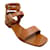Laurence Dacade Brown Danny Flat Ankle Strap Sandals Leather  ref.1060247