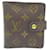 Louis Vuitton Compact zip Brown Cloth  ref.1060511