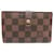 Louis Vuitton Portefeuille viennois Brown Cloth  ref.1060536