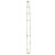 Tory Burch Collar de cadena de perlas artificiales