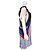 Tsumori Chisato Abito in seta patchwork multicolor - vista 4