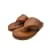 Autre Marque GIA BORGHINI  Sandals T.eu 39 leather Camel  ref.1061003